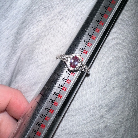 Adjustable Sterling Silver Mystic Quartz Ring - Picture 1 of 5